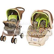 Graco - LiteRider Travel System & SnugRide Car Seat in Lively Dots at Sears.com