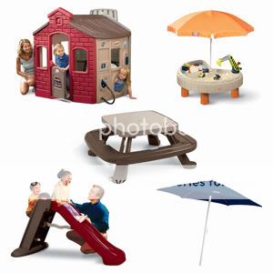Little Tykes Endless Adventures Tikes Town Playhouse 5 pc  Backyard Bundle at Sears.com