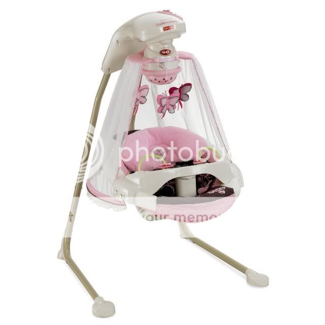 Fisher-Price Papasan Cradle Swing Mocha Butterfly at Sears.com