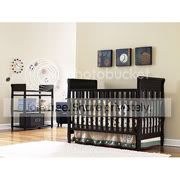 Graco - Sarah Classic 4-1 Convertible Crib & Mattress Cherry at Sears.com