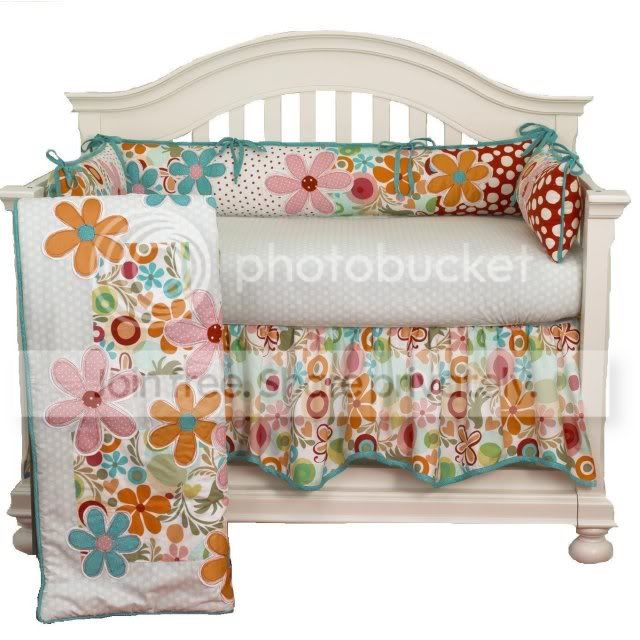 Cotton Tale Lizzie 4 Piece Crib Bedding Set at Sears.com