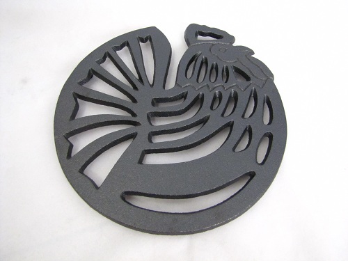 Old Mountain Cast Iron Rooster Trivet 10189