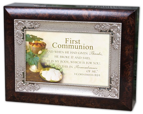 Cottage Garden Music Jewelry Box Baptized in Christ Plays How Great Thou Art IMWGIMB79sHG at Sears.com