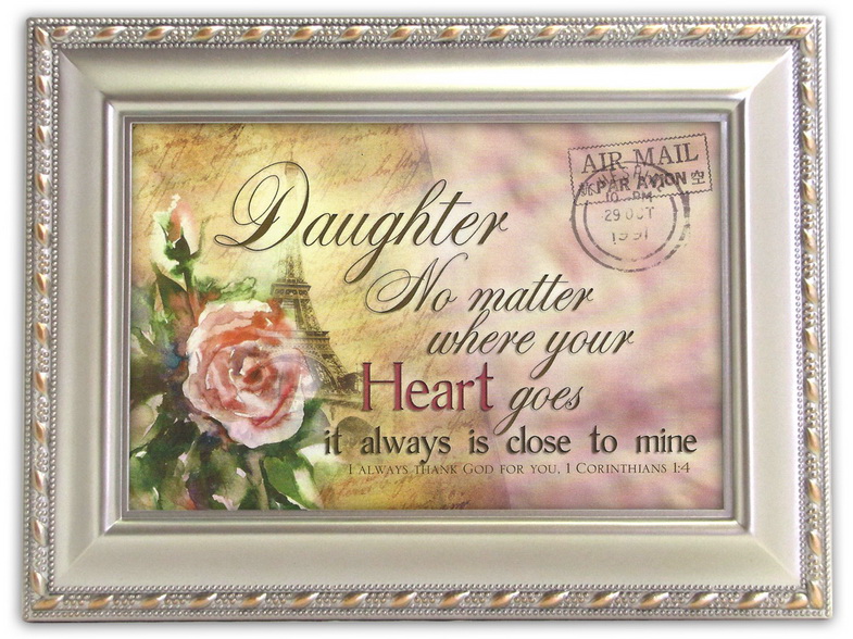 Cottage Garden Great Is Thy Faithfulness Daughter My Heart Goes With You Music Jewelry Box and Verse OMB131s at Sears.com