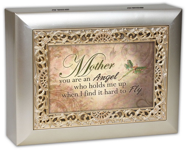 Cottage Garden Mother Help Me Fly You Light Up My Life Fancy Silver Music Jewelry Box IMB73 at Sears.com
