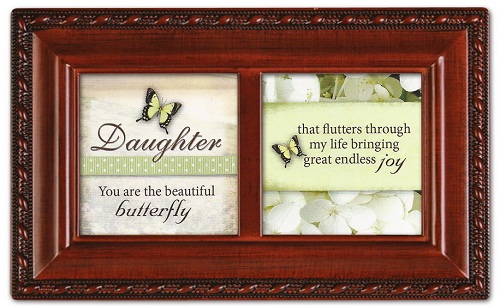 Cottage Garden Daughter Gift Wind Beneath My Wings Butterfly Music Jewelry Box Frame PM5600 at Sears.com