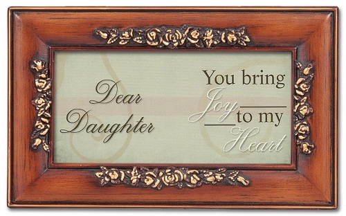 Cottage Garden Daughter Of Joy Small Walnut Rose Jewelry Music Box Wonderful World pm5300 at Sears.com