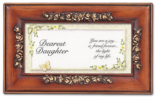 Cottage Garden Dearest Daughter Small Walnut Rose Jewelry Music Box Wonderful World pm5089 at Sears.com