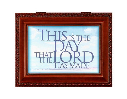 Cottage Garden Music Jewelry Box This Is The Day That The Lord Has Made at Sears.com
