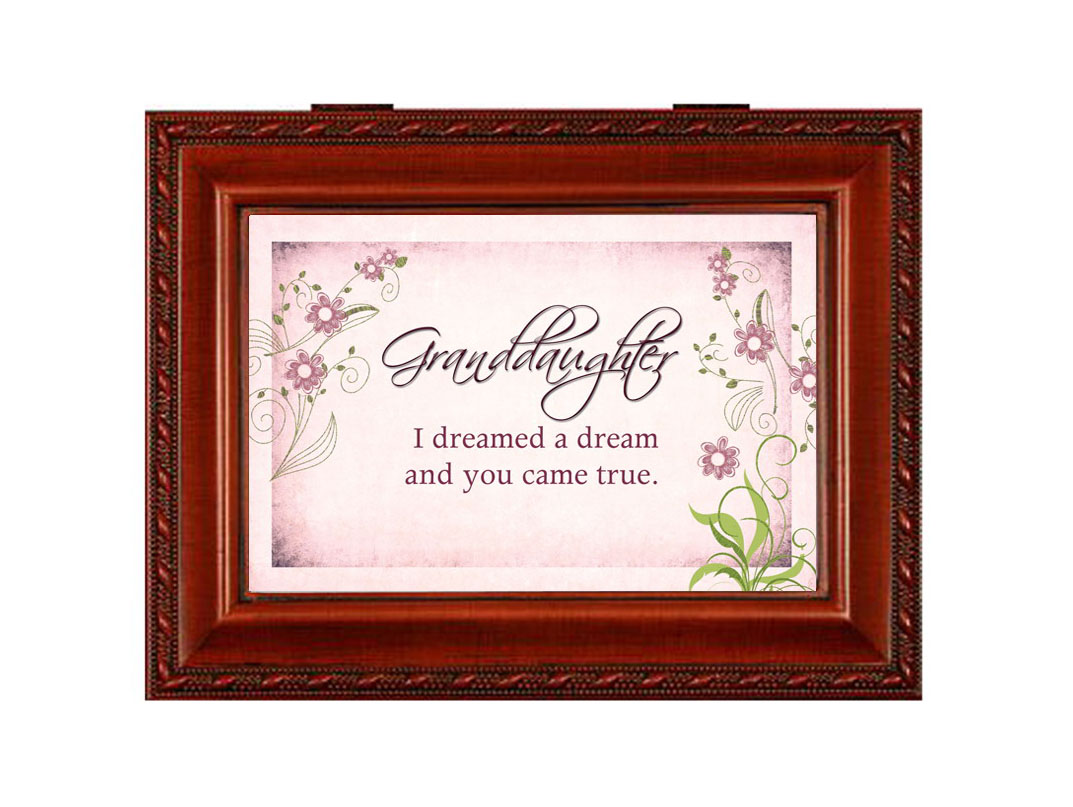 Cottage Garden Granddaughter Music and Jewelry Box Plays You Light Up My Life at Sears.com