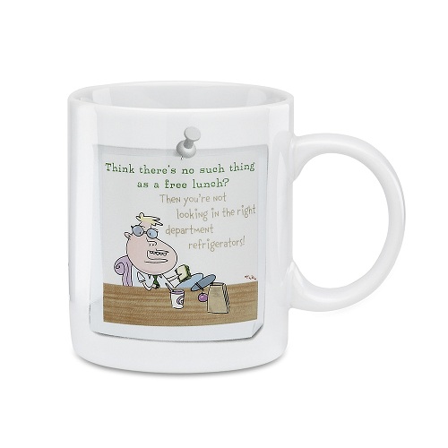 PAVILION Cartoon Coffee Mug Gift No Free Lunch Honest Days Work The Office at Sears.com