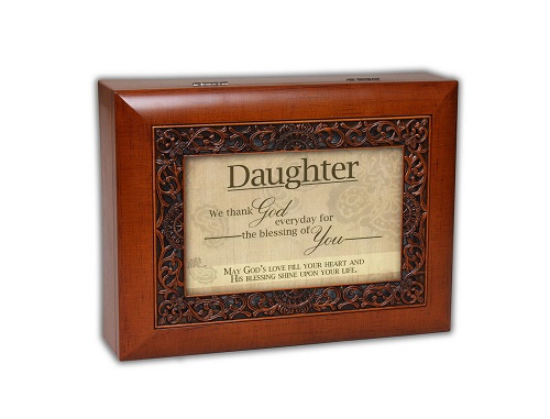 Cottage Garden Fancy Music Jewelry Box God Bless Daughter Thats What Friends Are For 1439s at Sears.com