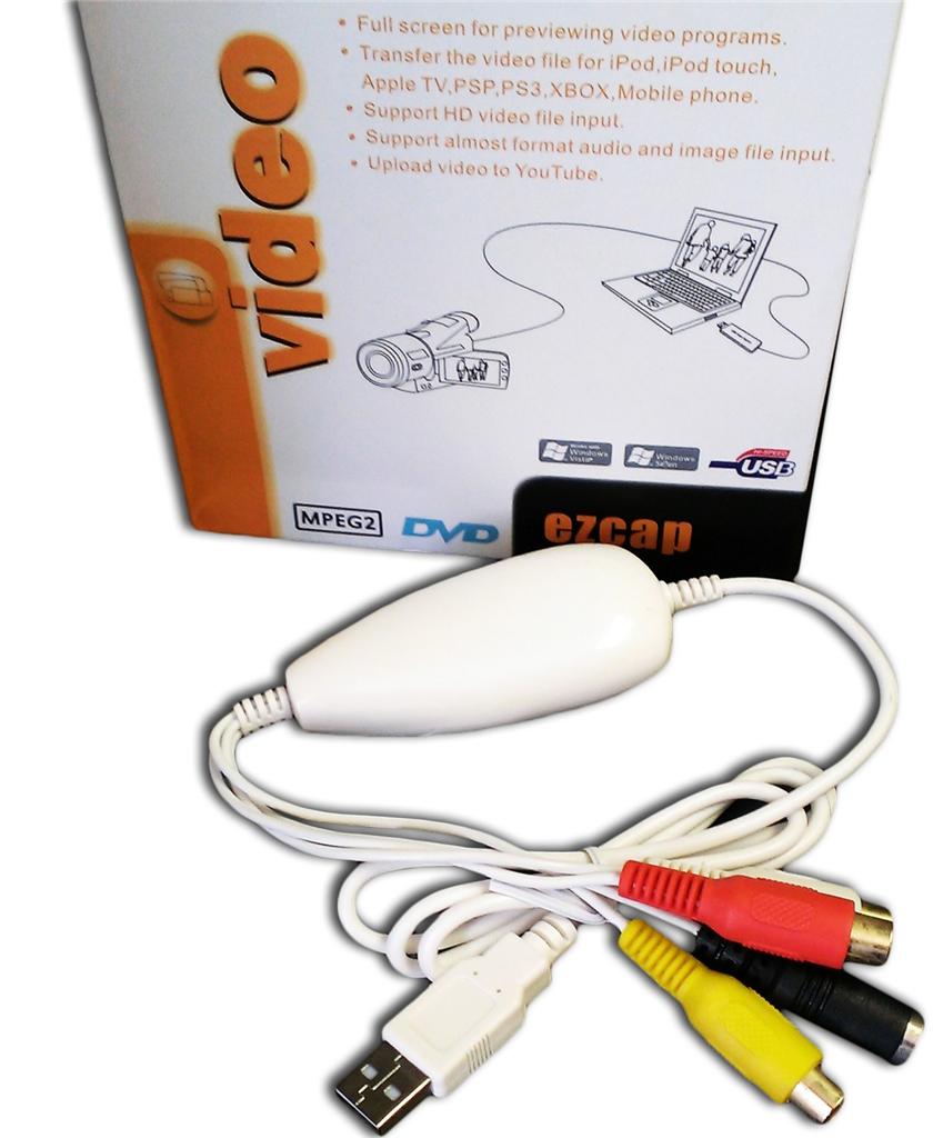 Atlas RCA Easycap USB 2.0 Video / Audio Capture Adapter for TV DVD VHS at Sears.com