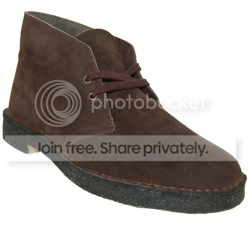 AMERICAN SHOE FACTORY SIR SUEDE LOOK BROWN DESERT BOOT at Sears.com