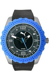 Puma Cross - Black Blue Analog Men's watch #PU103091004