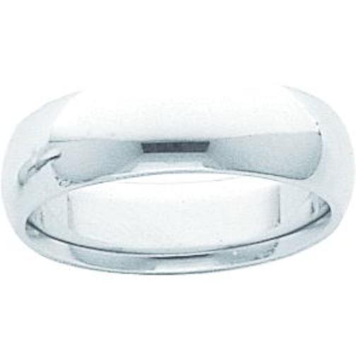 Findingking Platinum Round Comfort Fit Wedding Band Sz 8.5 at Sears.com