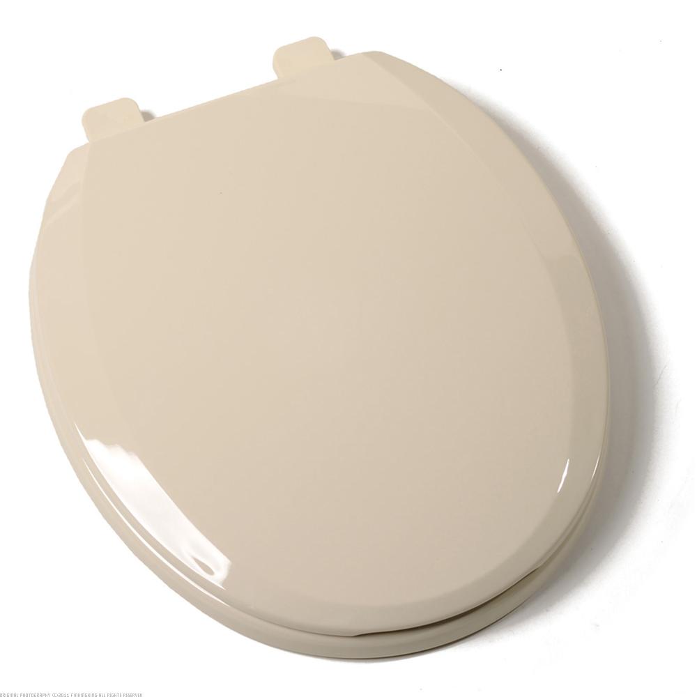 Findingking EZ Close Round Toilet Seat w/Closed Front Bone at Sears.com