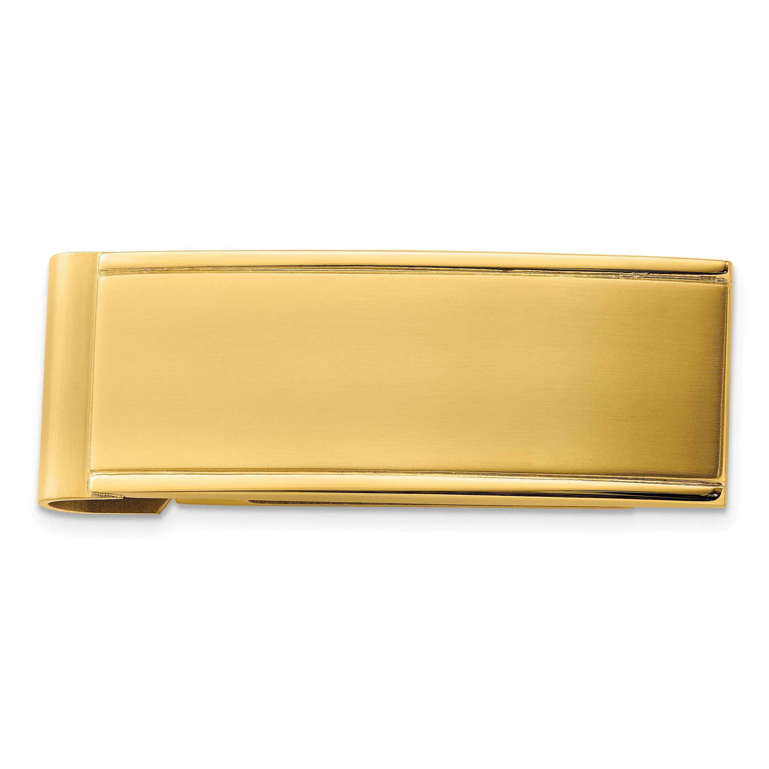 Findingking Stainless Steel Gold Plated Mens Money Clip Engravable at Sears.com