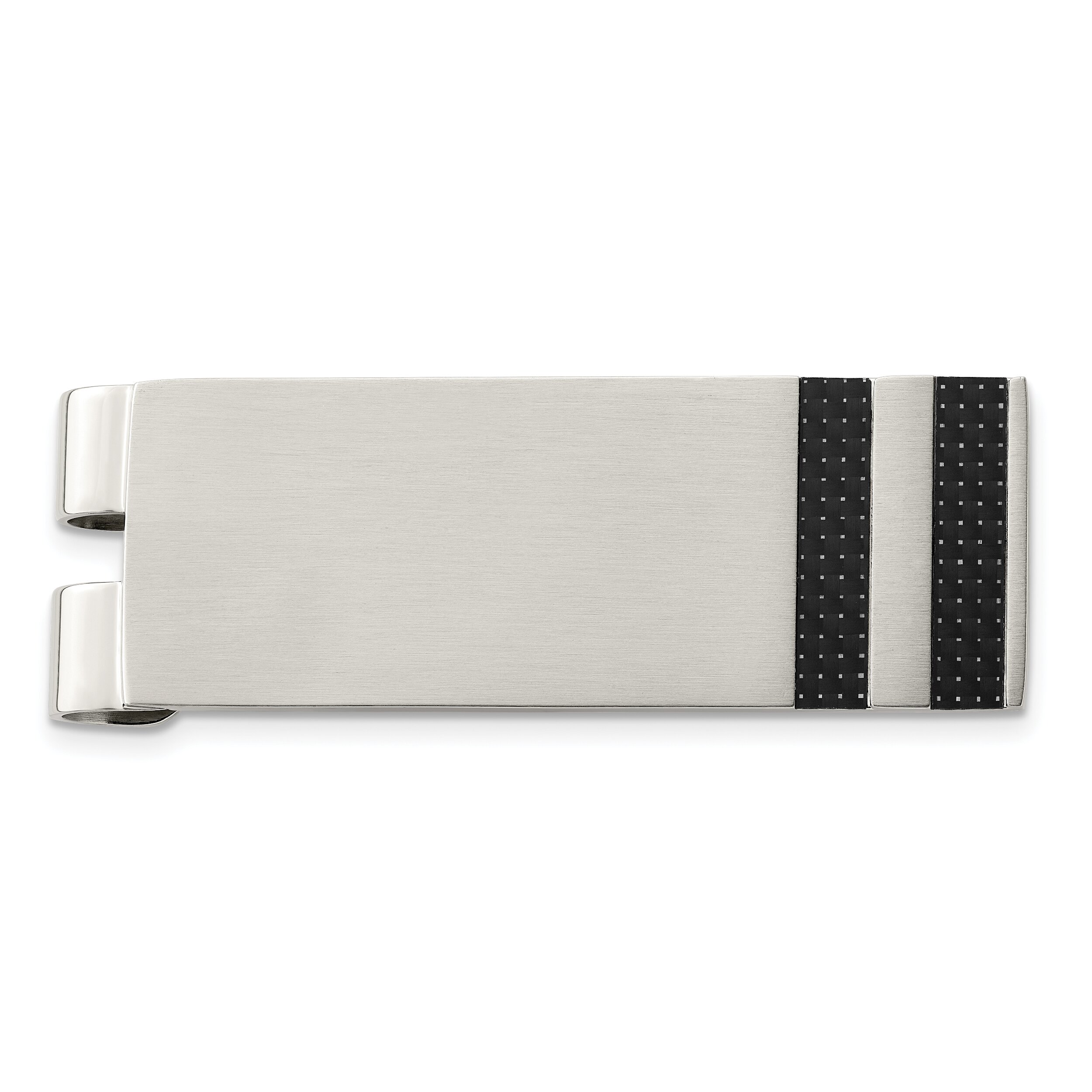 Findingking Stainless Steel Black Carbon Fiber Mens Money Clip at Sears.com