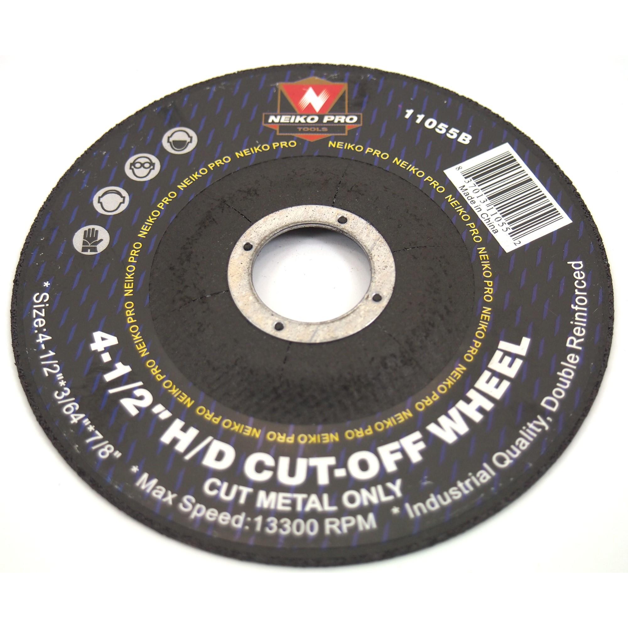 Findingking Neiko Pro Cut Off Wheel Steel for Metal 4 1/2" at Sears.com