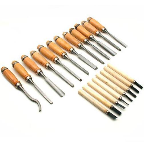 Findingking 12 Wood Carving & 8 Turning Lathe Chisels at Sears.com
