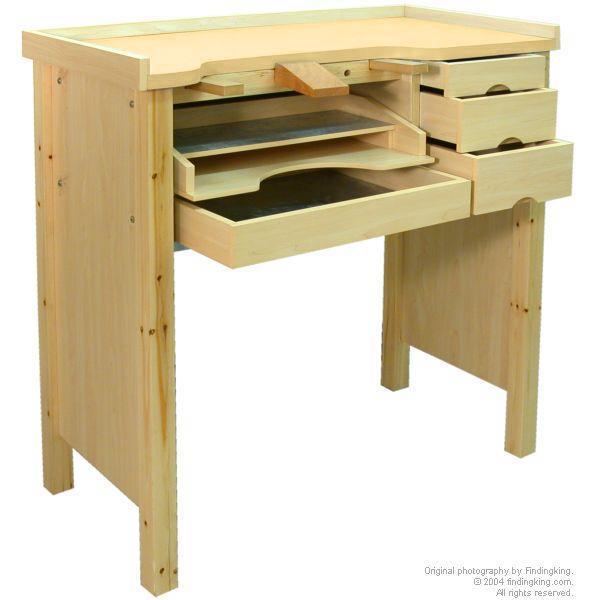 Findingking Jewelers Work Bench W/ Aluminum Work Pan 5 Drawer at Sears.com