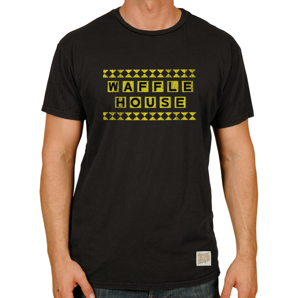 Trenz Shirt Company Waffle House Men's Retro Brand Adult T-shirt Trenz Shirt Company Waffle House Men's Retro Brand Adult T-shirt