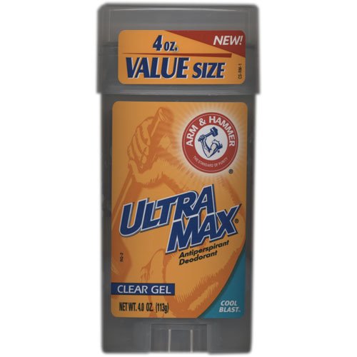 UPC 033200197560 product image for Arm & Hammer Ultra Max Anti-perspirant Deodorant Clear Gel, Cool Blast, 4 oz. | upcitemdb.com
