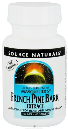 Source Naturals French Pine Bark Extract 100 mg 60 tablet at Sears.com