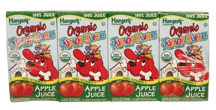 Hansen Juice Jr, Organic, Apple, 4/4.23oz (pack of 11 ) at Sears.com