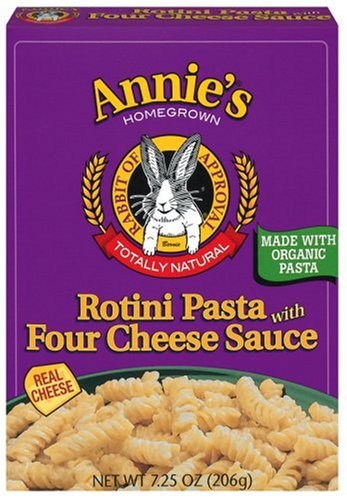 Annie's Homegrown Rotini Pasta with Four Cheese Sauce -- 7.25 oz Each / Pack of 6 at Sears.com