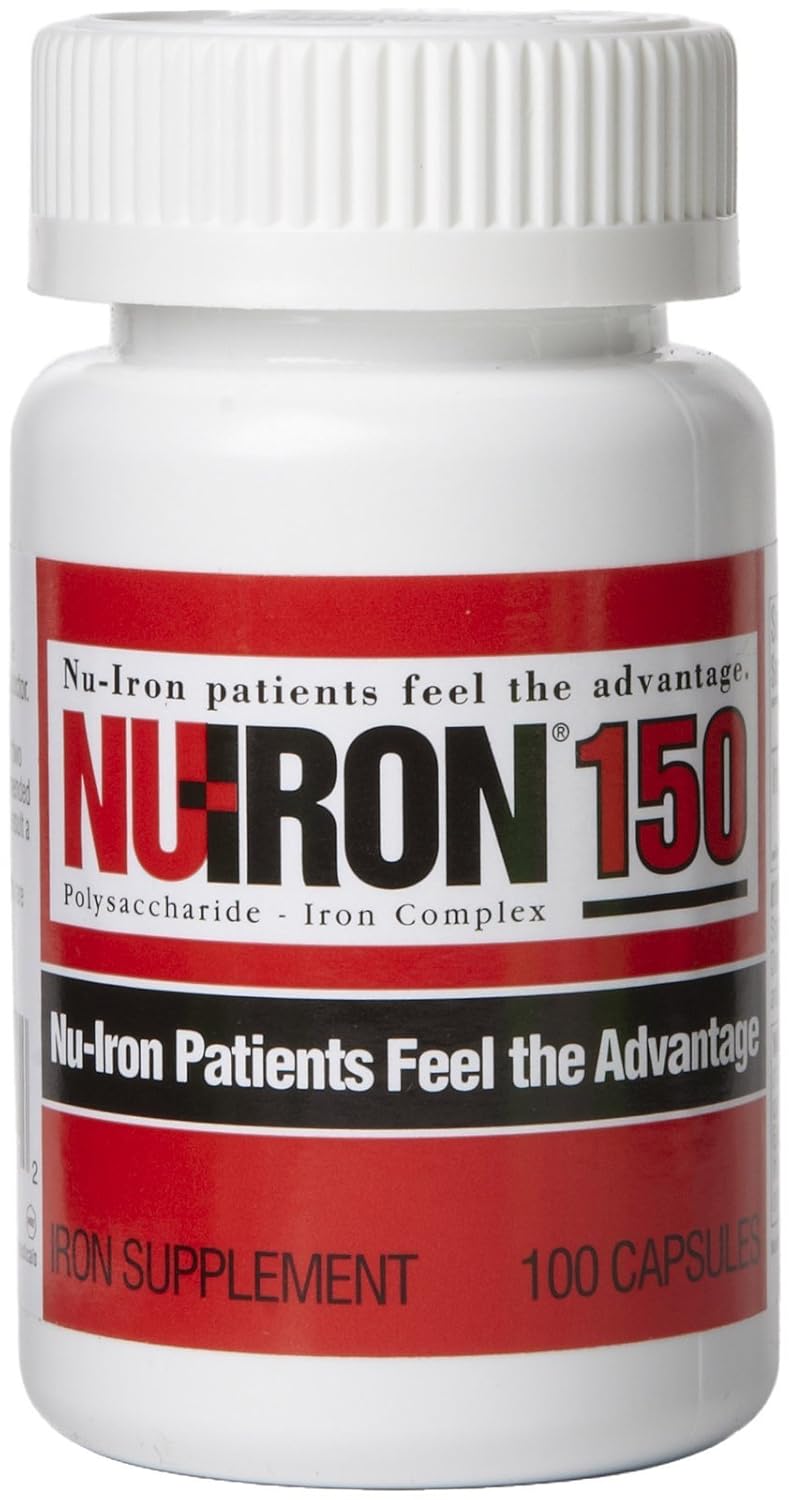 UPC 302590291012 product image for Nu-iron Iron Caps, 100 Ct | upcitemdb.com