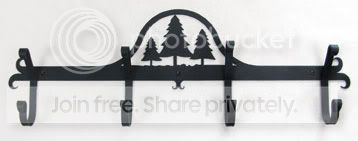 Village Wrought Iron Pine Trees Coat Bar by Village Wrought Iron New at Sears.com