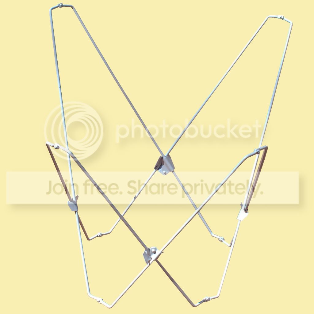 Algoma Net Company White Butterfly Chair Frame 4800 New at Sears.com