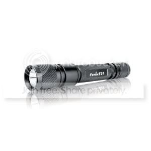 Fenix Gear Fenix E21 Flashlight BLACK New