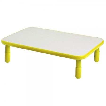 Angeles Corporation (AGC) ANGELES30X72 RECTANGULAR TABLE-Canary yellow-22 at Sears.com