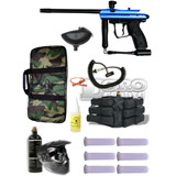 Kingman Spyder Opus .50 Caliber Paintball Gun Mega Package - Ice Blue at Sears.com