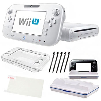 Nintendo Wii U White 8GB Holiday Bundle at Sears.com