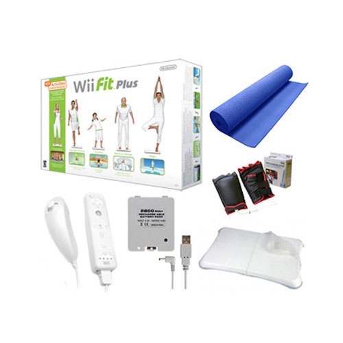 Nintendo Wii Fit Plus "Super Holiday" Bundle- Blue at Sears.com