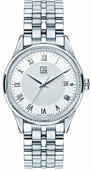 ESQ Men ESQ 7301280 Harrison Harrisson Stainless Steel White Dial at Sears.com