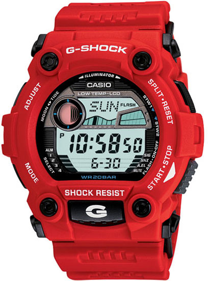 Casio Men Casio G7900A-4 G-Shock Red Plastic Resin G-Shock at Sears.com