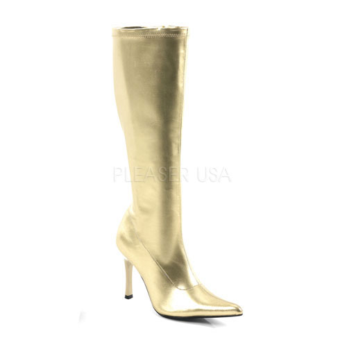 FUNTASMA Gold Str Pu Knee Boot, 3 3/4" at Sears.com