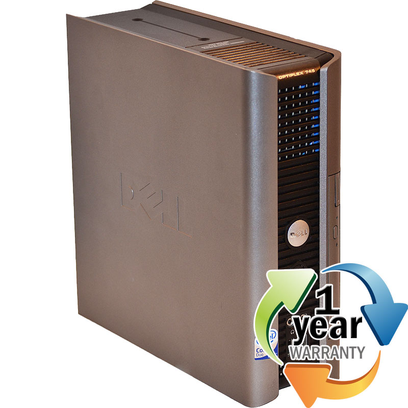Dell REFURBISHED Dell Optiplex 745USF C2D 2.0GHz 2GB 160GB DVD Win 7 Pro Computer PC at Sears.com