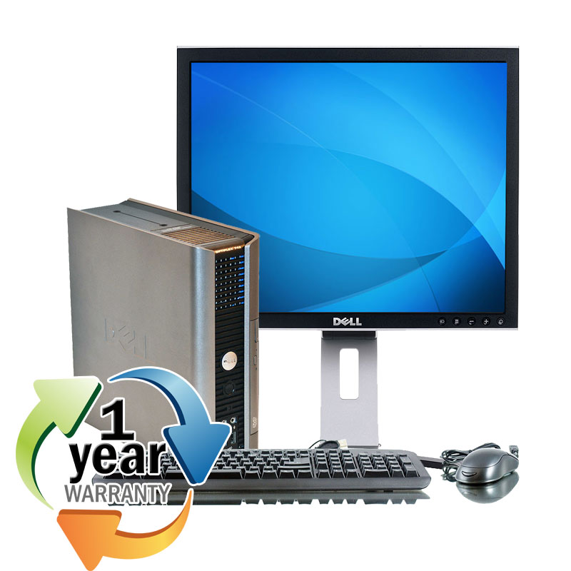 Dell REFURBISHED Dell Optiplex 745USF C2D 2.0GHz 2GB 160GB DVD Win 7 Home Computer PC w/ 17" LCD at Sears.com