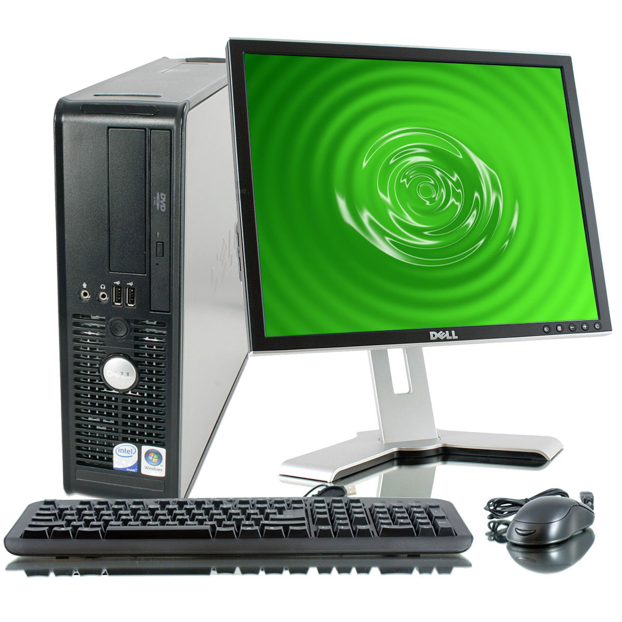 Dell REFURBISHED Dell Optiplex 755 C2D 2.3Ghz 4GB 1TB DVD Win 7 Pro Desktop + 17"LCD at Sears.com