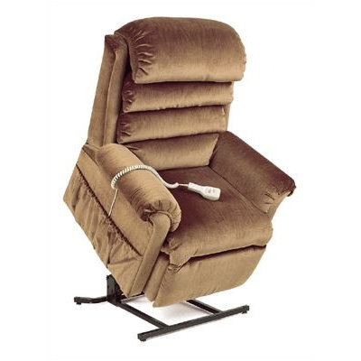 Pride Mobility LC-570 Elegance Collection Medium Lift Chair with Pillow Back - Quick Ship - Fabric: Wine, Seat Width: Standard - 20" at Sears.com