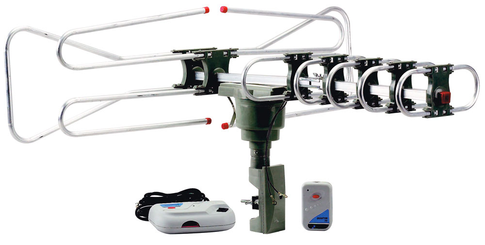 QuantumFX ANT-104 HDTV Motorized and Amplified Digital Outdoor TV Antenna at Sears.com