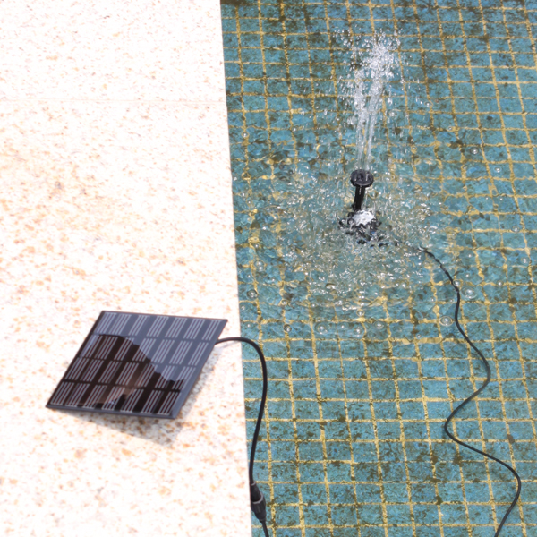 BrainyDeal Solar Water Pump Power Panel Kit Fountain Pool Garden Pond Submersible Watering at Sears.com