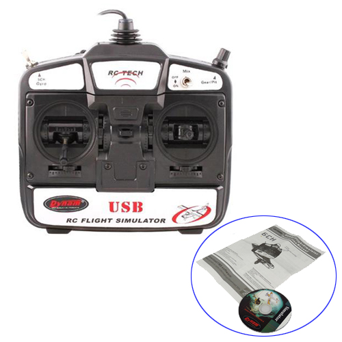 BrainyDeal USB RC Model Flight Simulator For Heli Airplane Glider (6CH,3D) at Sears.com