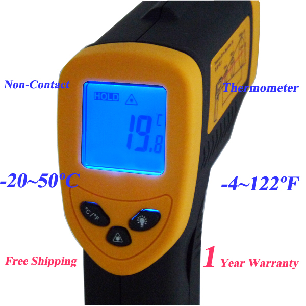 BrainyDeal Digital Infrared Thermometer IR Laser Point Non Contact at Sears.com